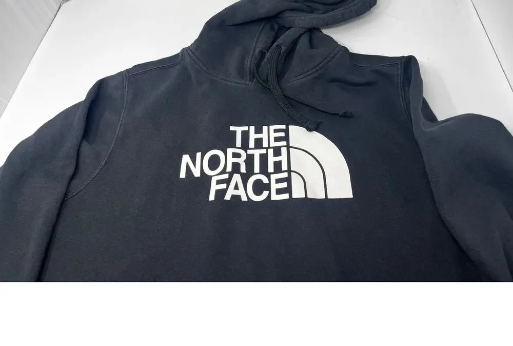 North Face Men's Black Hoodie size Medium Pre-Owned